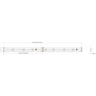 Fita LED 3528-60 4,8W/mt 24Vdc IP20 DUCTUS20