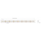 Fita LED 2835-120 18W/mt 12Vdc IP65 DUCTUS 65