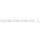 Fita LED 2835-60 24-26Lm/LED 12W/mt 24Vdc IP68 Pro PerfisLed